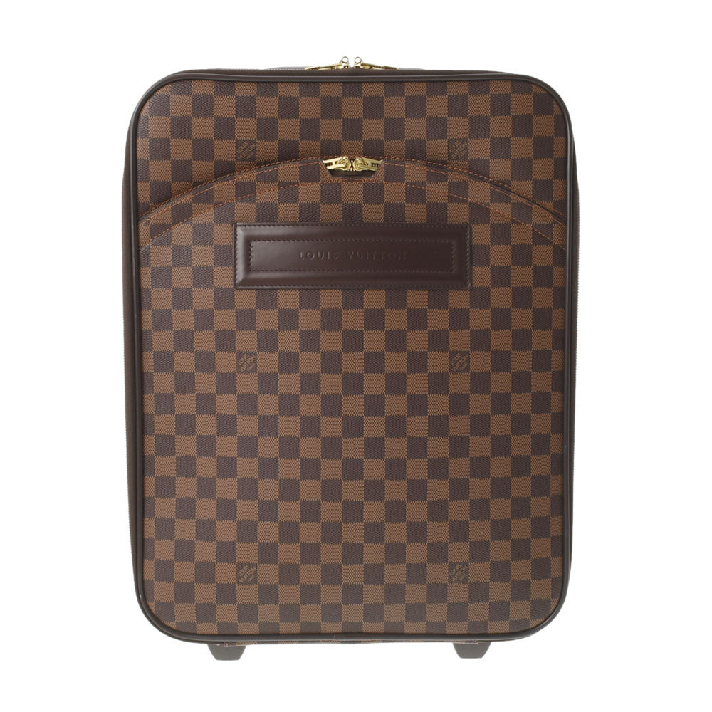 LOUIS VUITTON Damier Pegase Brown Canvas Carry On Bag